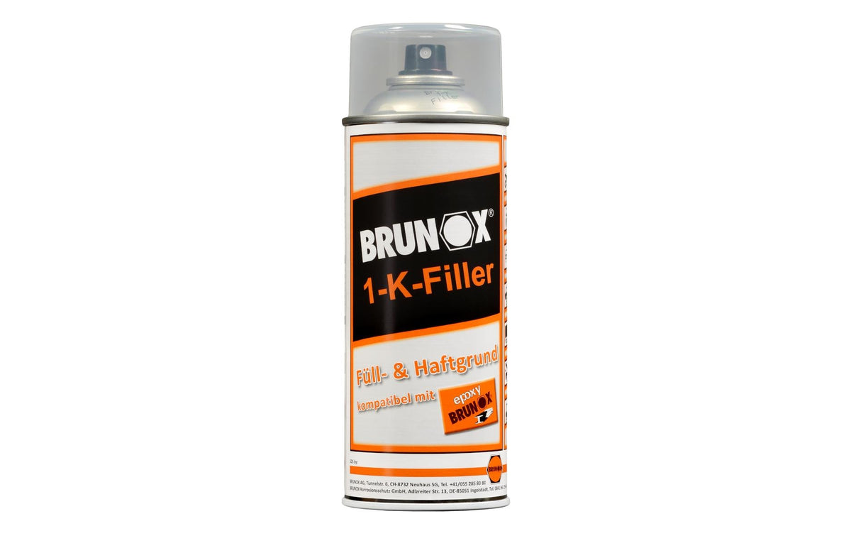 BRUNOX Imprägnierung 1K-Filler Spray – 400 ml – für Metall