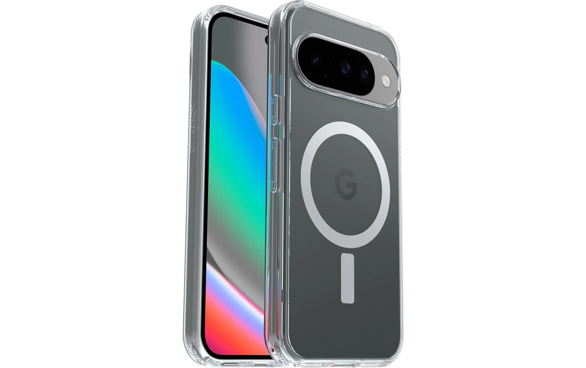 OtterBox Symmetry Clear Magnets Backcover – für Google Pixel 10/Pixel 10 Pro, bis 1,22 m sturzsicher