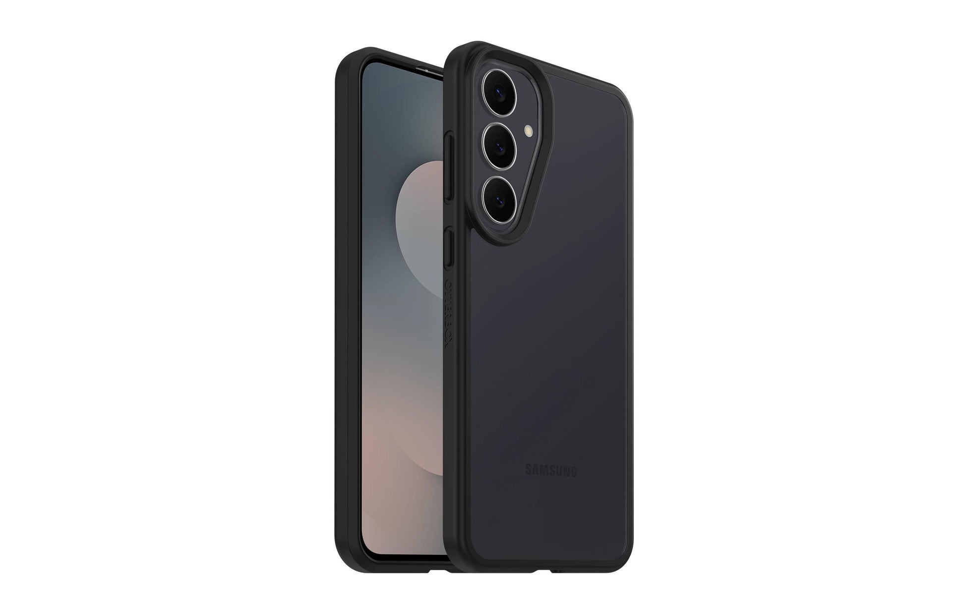 OtterBox React Backcover – für Samsung Galaxy S25 FE, Kunststoff, Schwarz, bis 1,2 m sturzsicher