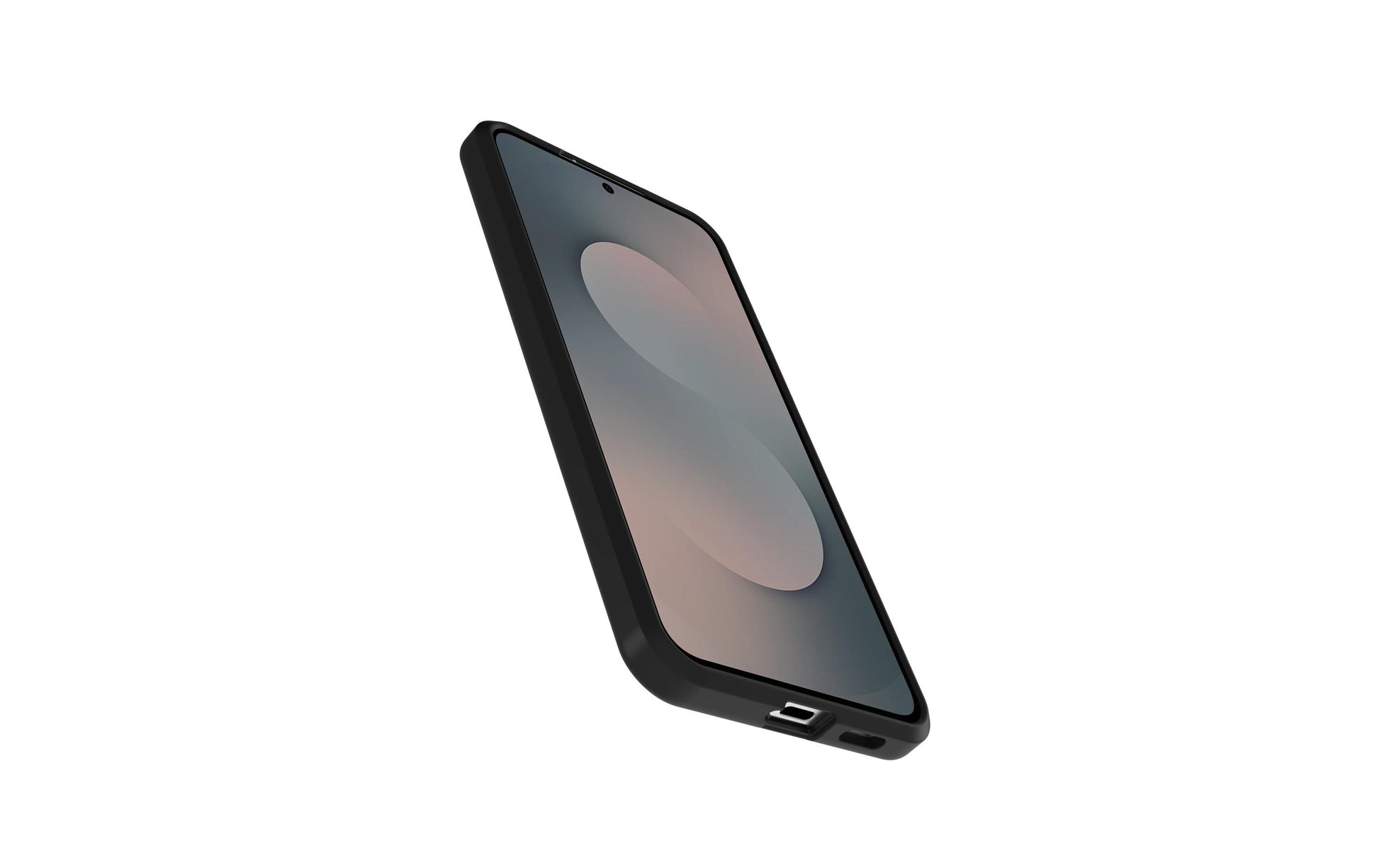 OtterBox React Backcover – für Samsung Galaxy S25 FE, Kunststoff, Schwarz, bis 1,2 m sturzsicher