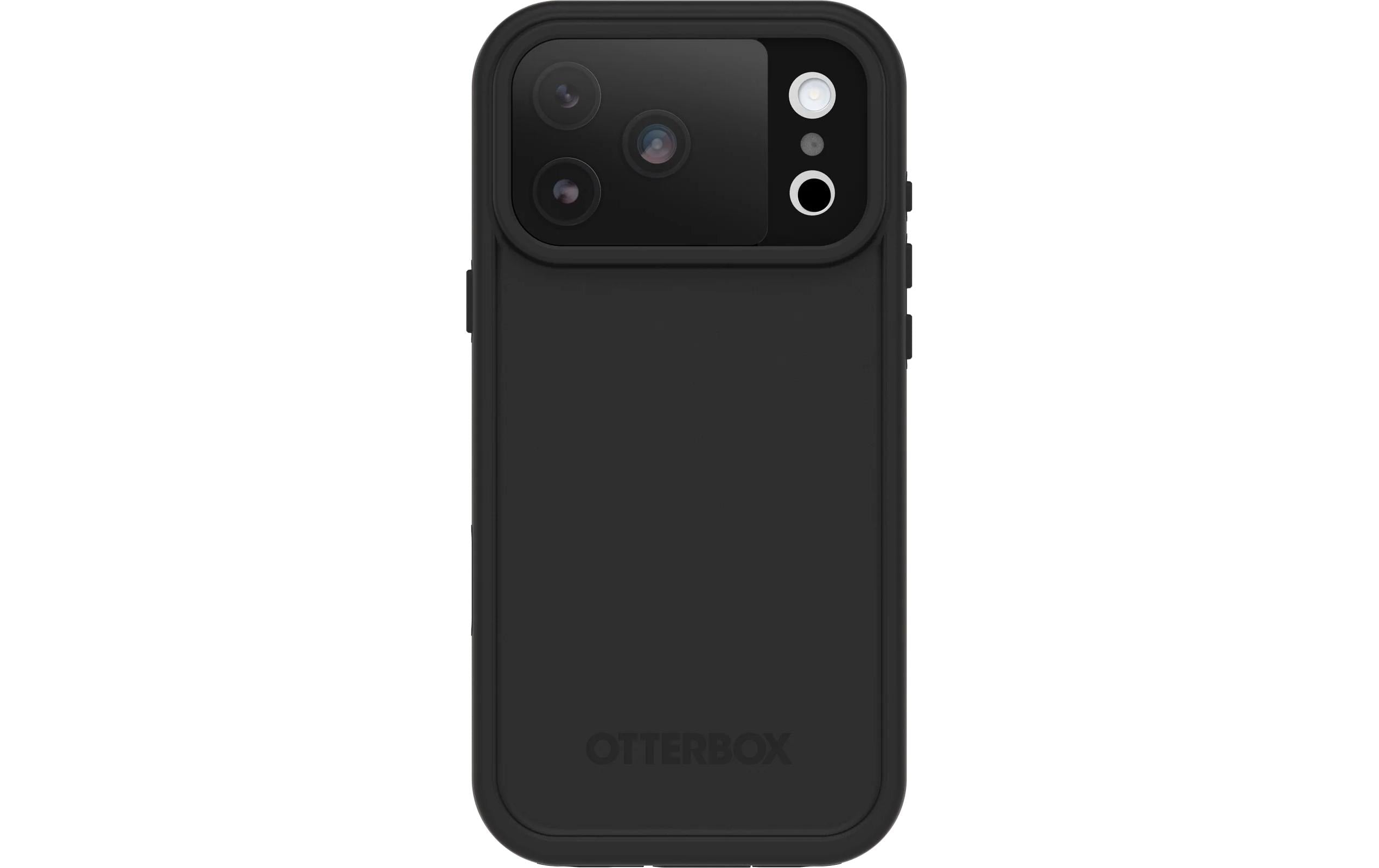 OtterBox Fre Backcover – für Apple iPhone 17 Pro, MagSafe, Kunststoff, Schwarz, bis 1,22 m sturzsicher