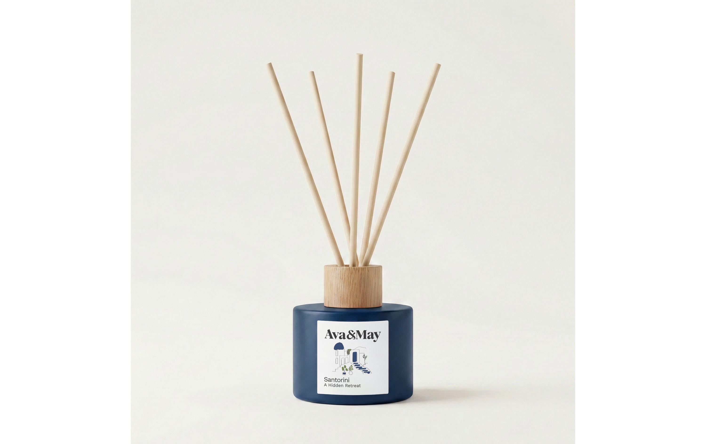 AVA & MAY Santorini – Duftstäbchen, 120 ml