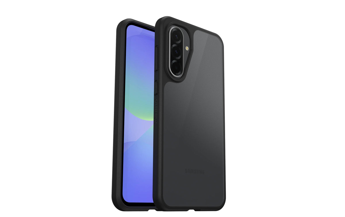 OtterBox React Backcover – für Samsung Galaxy A36 5G, Kunststoff, Schwarz/Klar