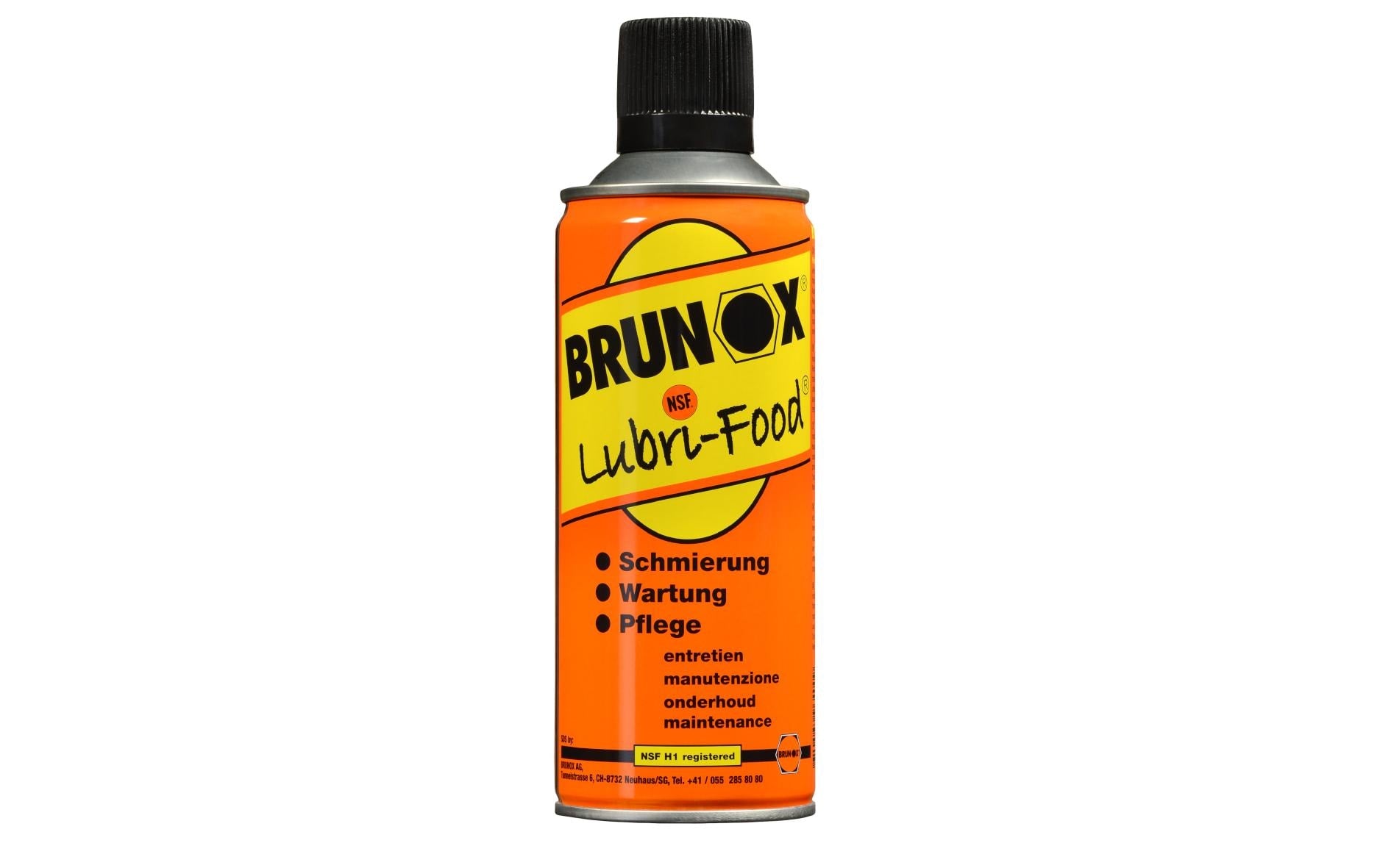 BRUNOX Lubri-Food Multifunktionsspray – für Metall, Kunststoff & Gummi – 400 ml