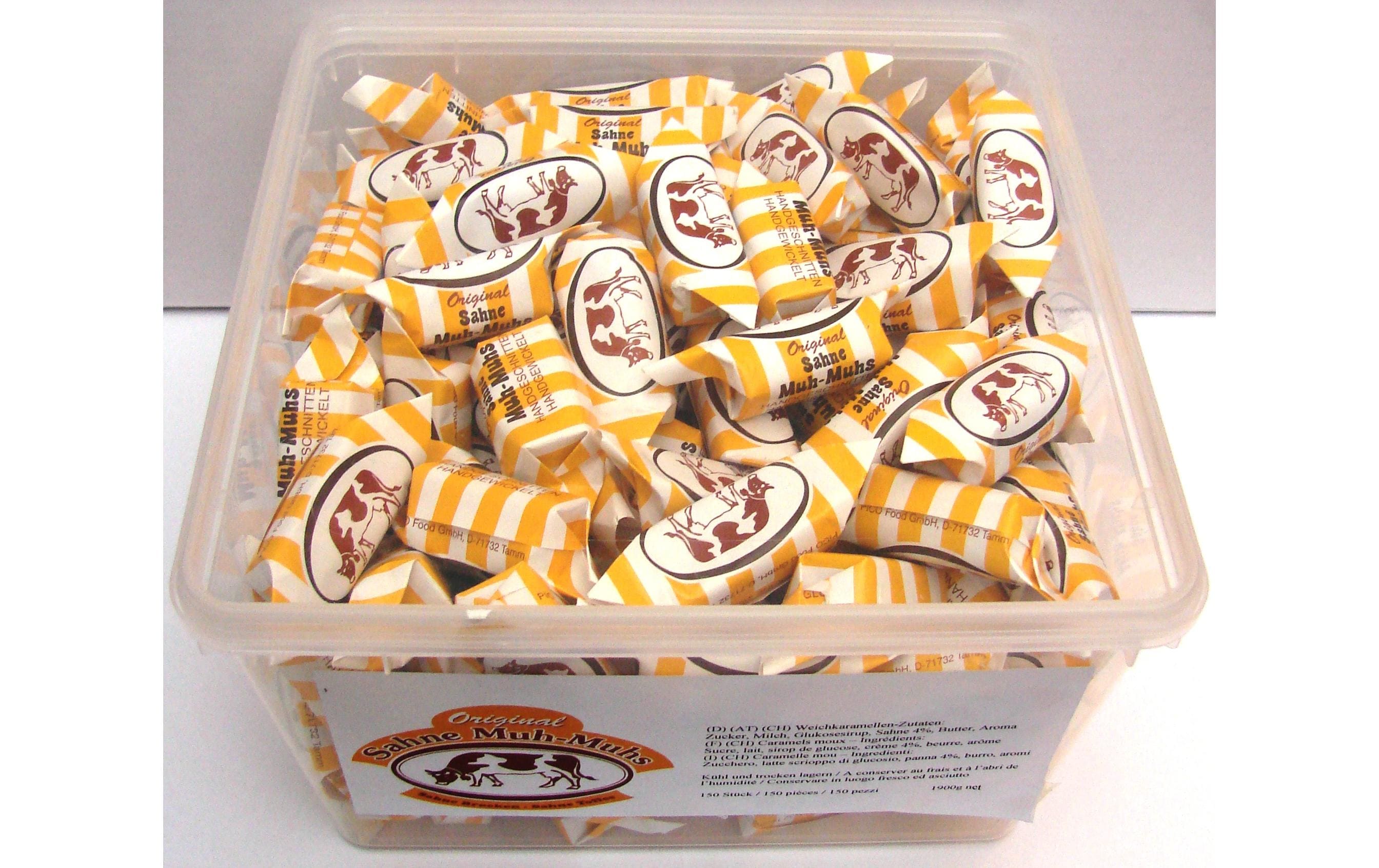 Pico food Muh-Muhs Toffee Lutschbonbons – Original Sahne – 1,9 kg