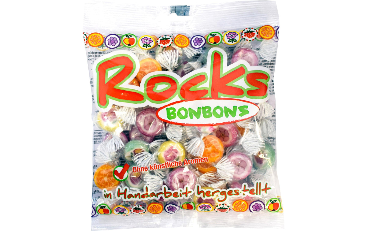 Pico food Rocks Lutschbonbons, glutenfrei, vegan – 150 g
