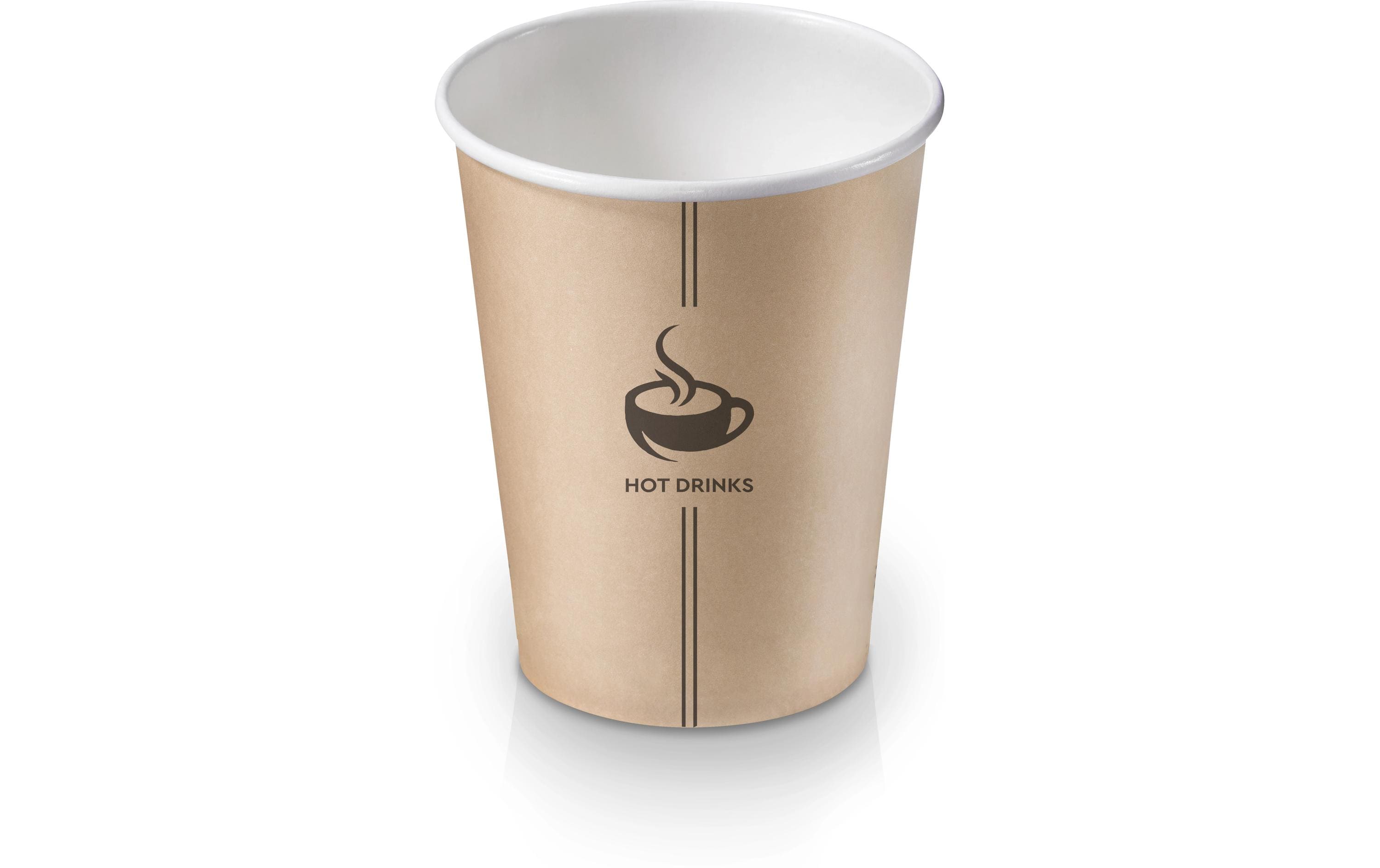 Belesse Becher, Karton, PE-beschichtet – 3 dl, beige – Ø 9 cm – 50 Stk.