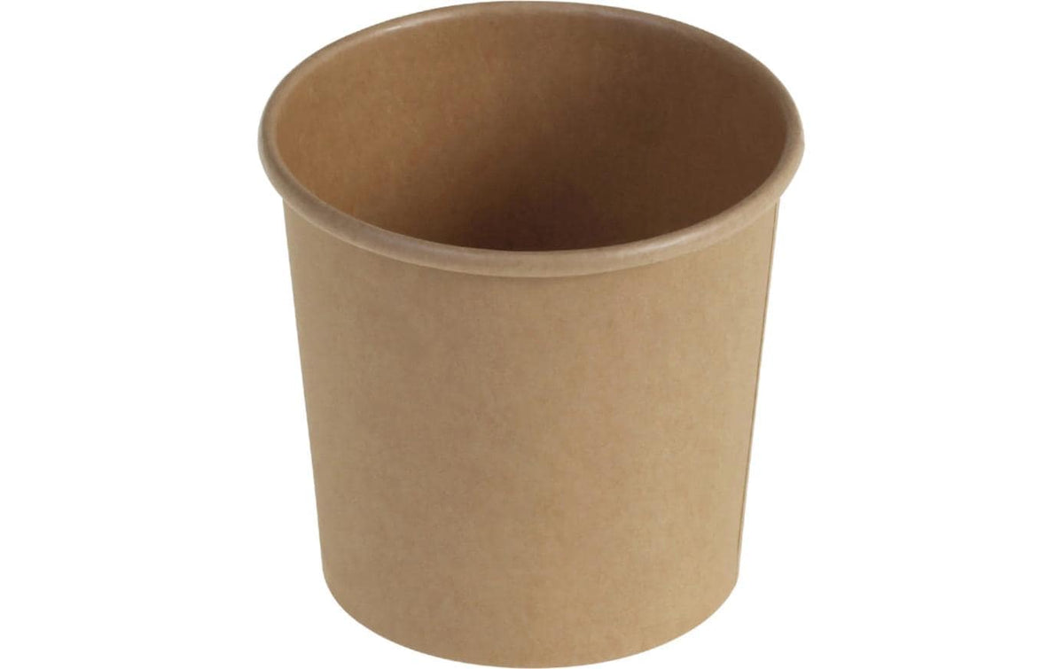 Belesse Suppenbecher, Karton, PE-beschichtet – 4,5 dl, beige – 25 Stk.