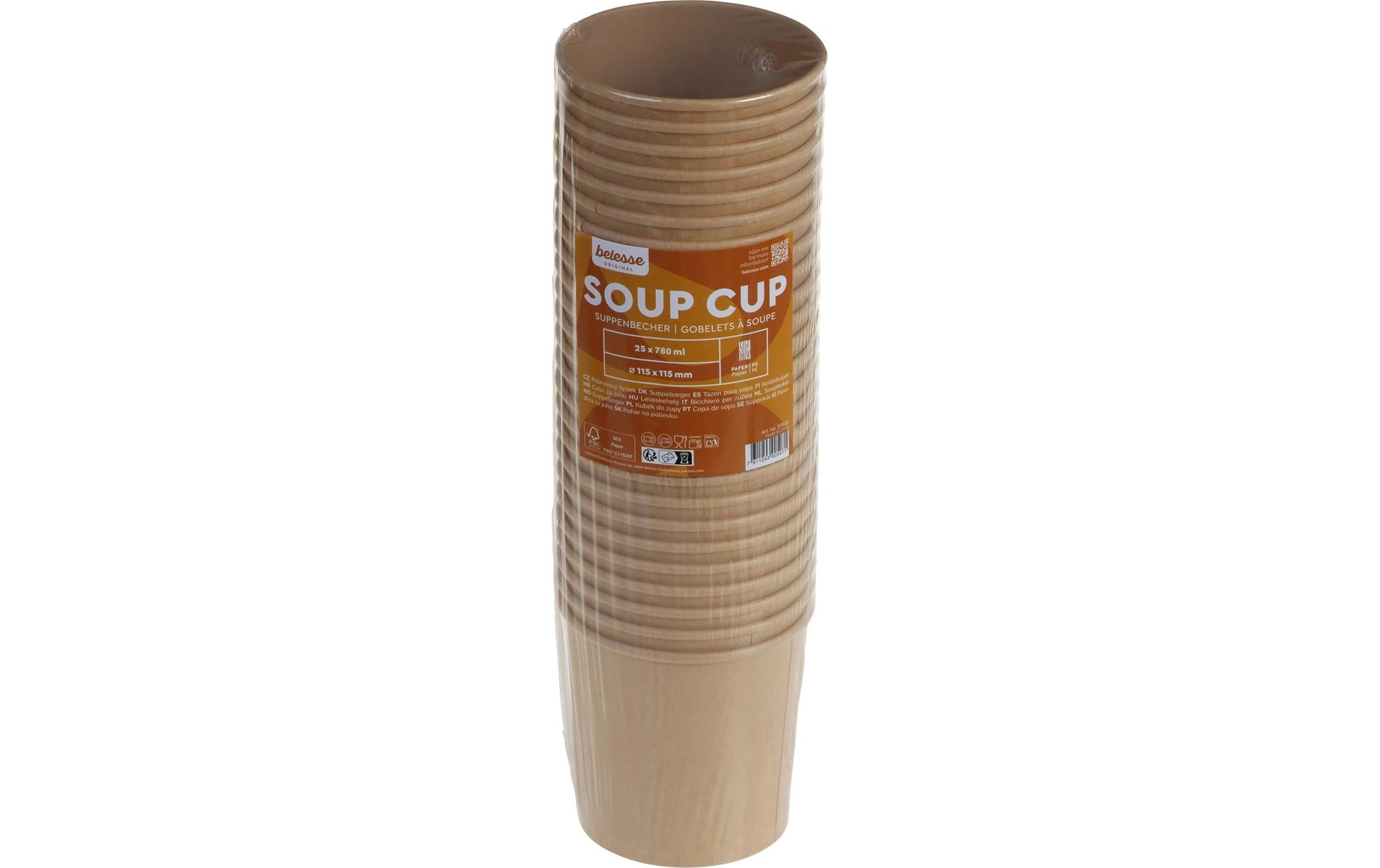 Belesse Becher PE, 7,8 dl – beige