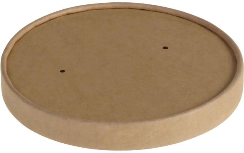 Belesse Deckel, PE – Ø 11,5 cm, beige – 25 Stk.