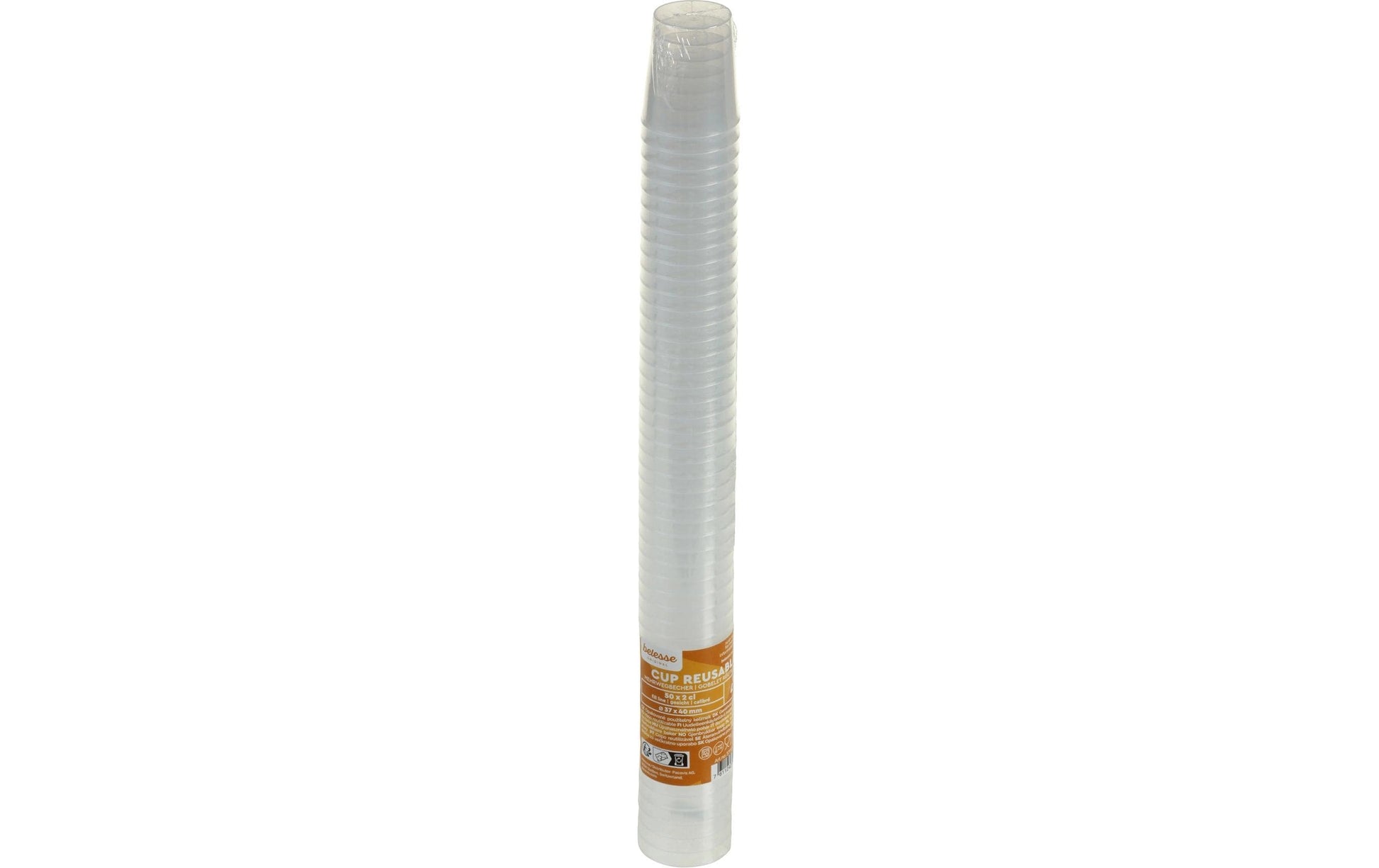 Belesse Shotbecher, PP – 25 ml – transparent – 50 Stk.