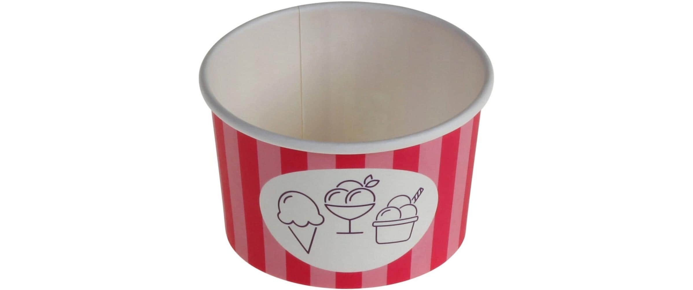 Belesse PE-Becher – 1,2 dl, Ø 7,5 cm, pink – 50 Stk.