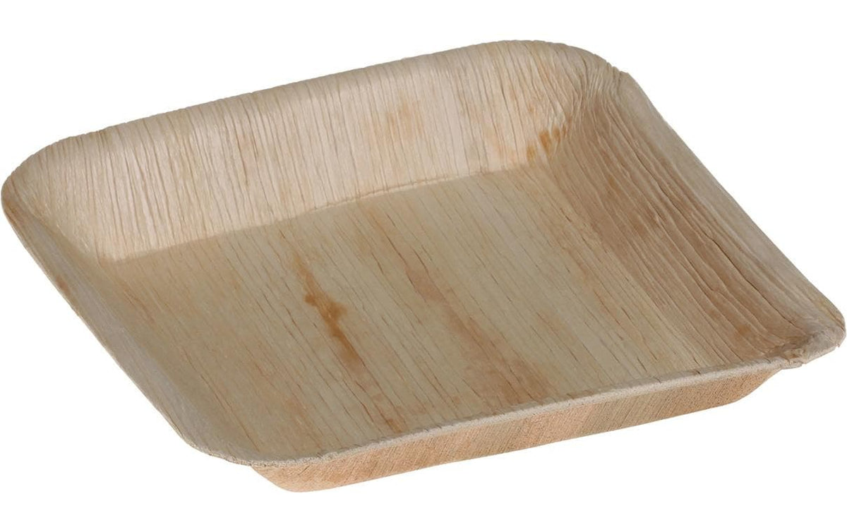 Belesse Teller Nature, Palmblatt – Ø 17 cm, beige – 25 Stk.