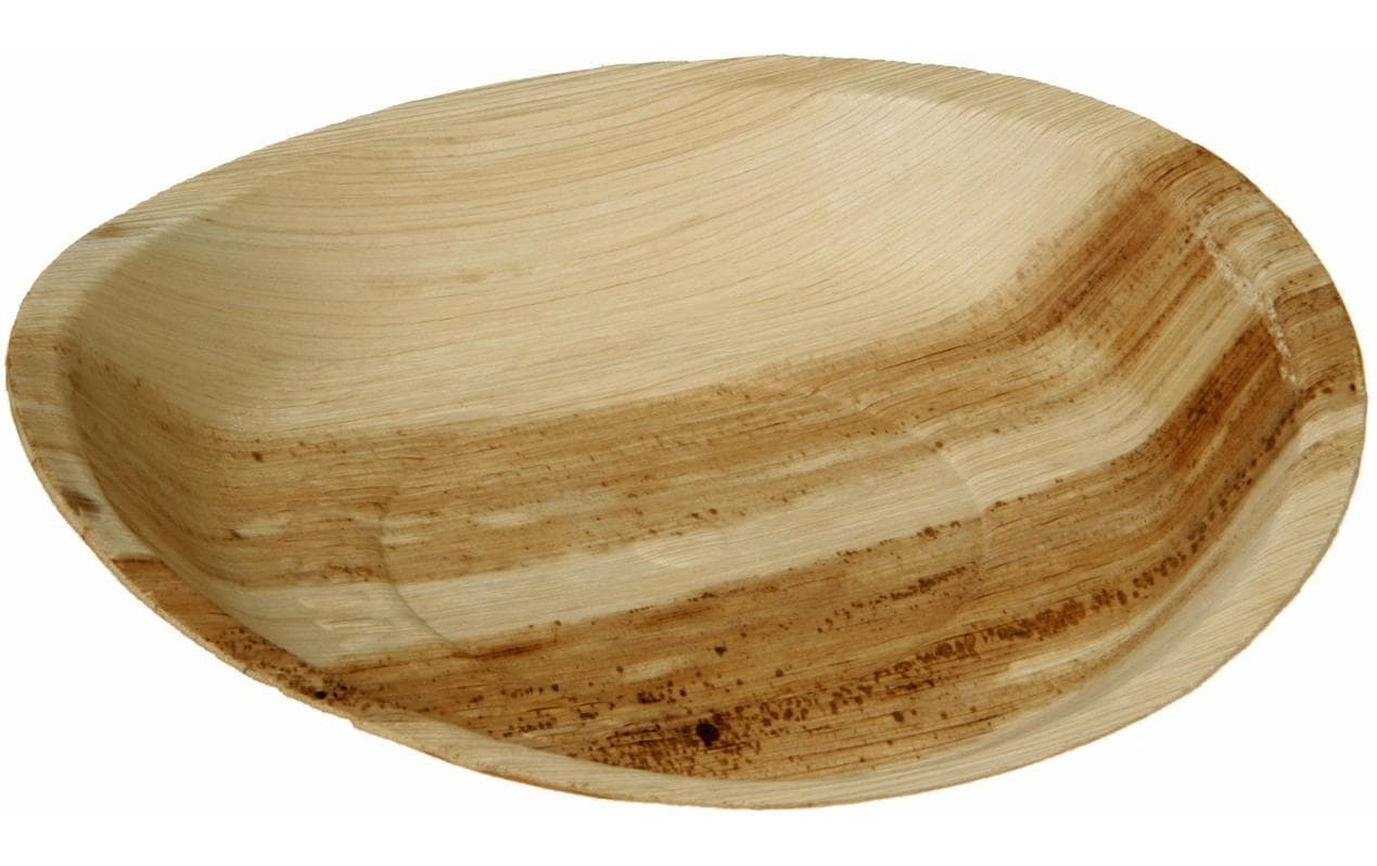 Belesse Teller, Palmblatt – Ø 24 cm, natur – 25 Stk.