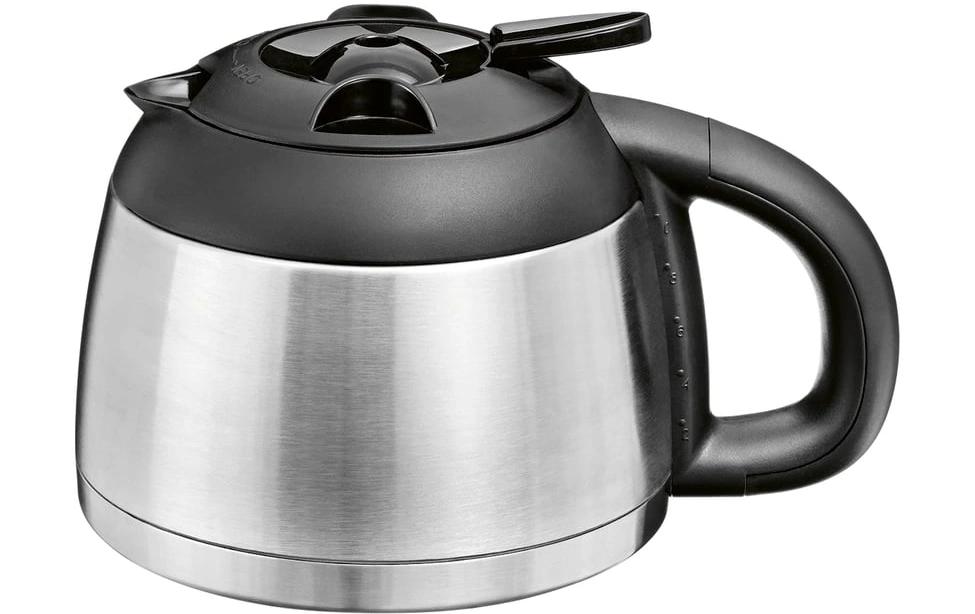 Barista Filterkaffeemaschine – 8 Tassen, 1 l, Schwarz/Silber