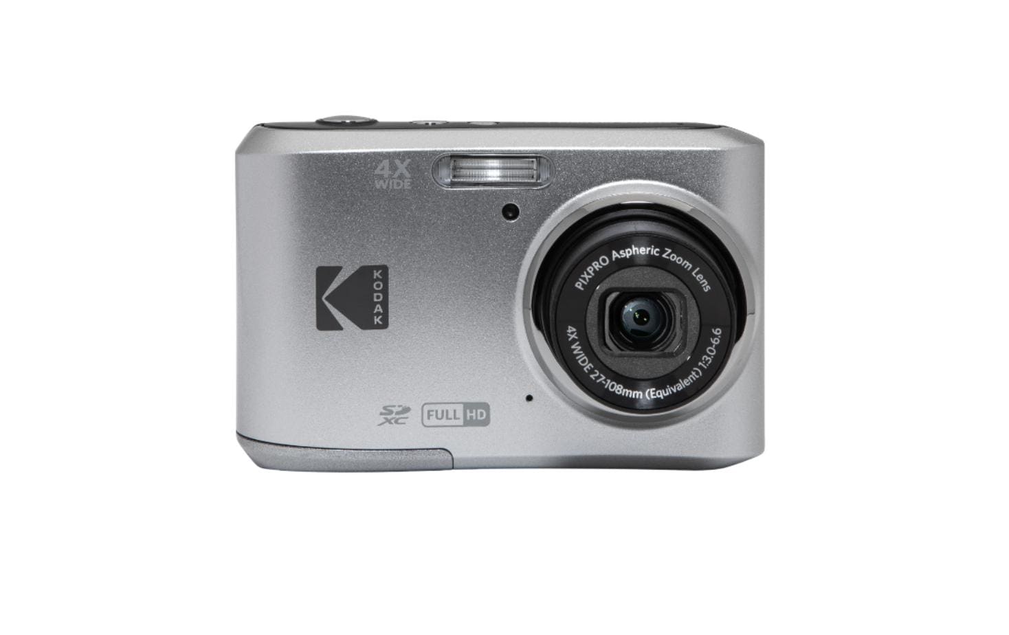 Kodak Pixpro FZ45 – 4× optischer Zoom, 16 MP, 1080p, silber
