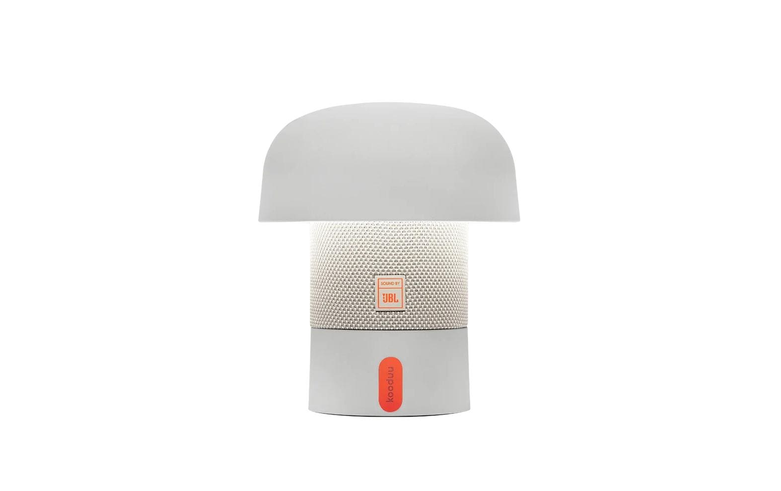 Kooduu Tischleuchte SENSA – LED 8 W, 150 lm, 2900 K, dimmbar, Lautsprecher, USB – Weiss