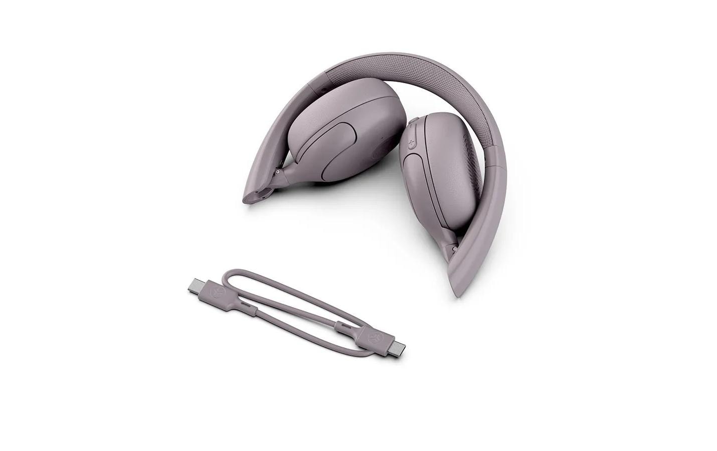 JLab Go Lux On-Ear Kopfhörer – Stereo, BT 5.4, ANC, Violett