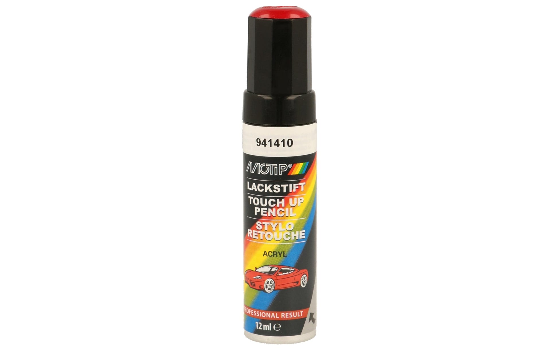Motip Glänzender roter Lackstift – für Lack – 12 ml