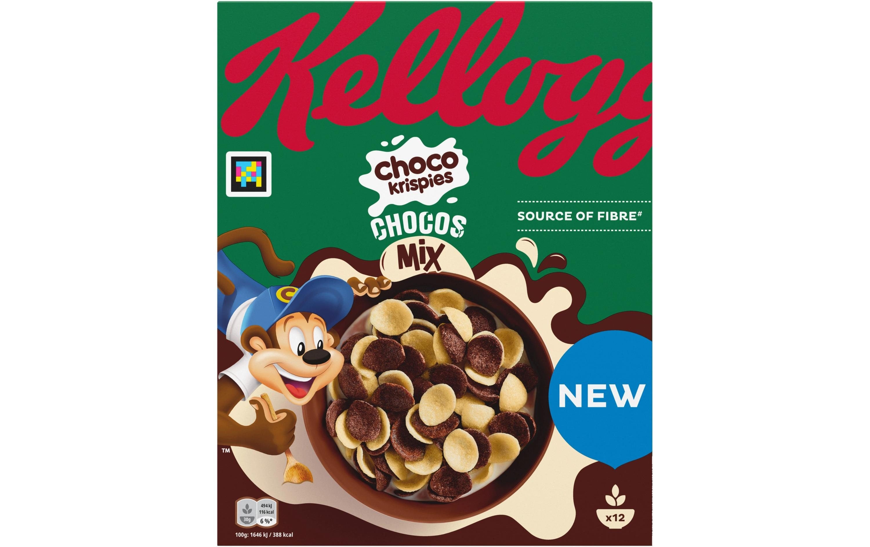 Kellogg Company Kellogg's Cerealien Choco Krispies Chocos Mix – 375 g