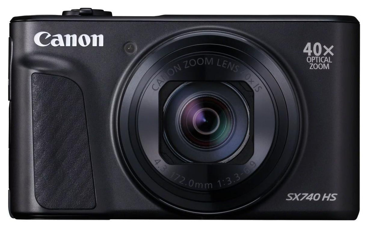Canon PowerShot SX740 HS Lite Edition – 40× optischer Zoom, 20,3 MP, 4K, Schwarz