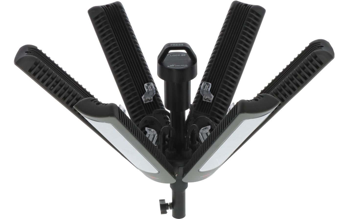Brennenstuhl Arbeitsleuchte JF9120E – 40'500 lm, 275 W, 360°, dimmbar, IP65 – Anthrazit