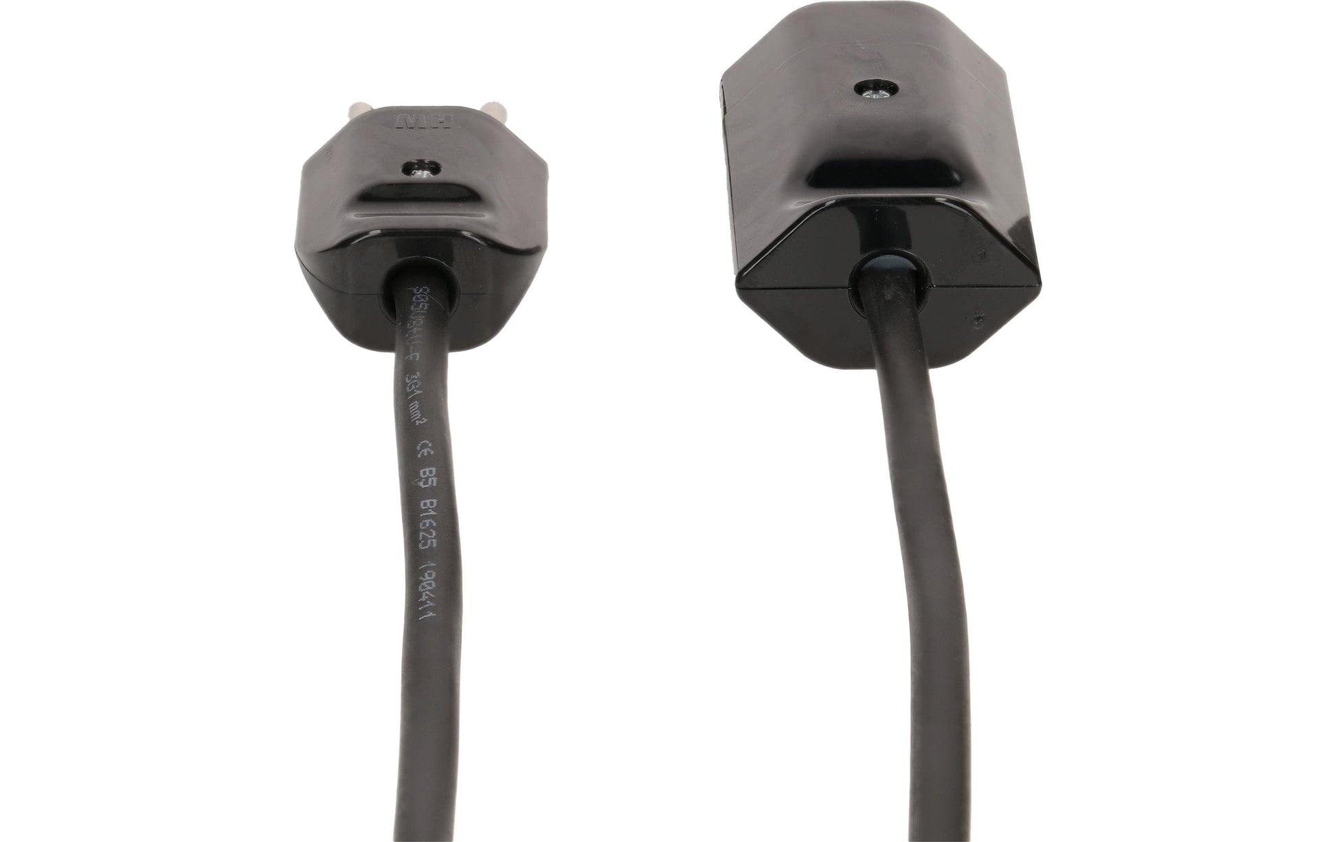 Max Hauri AG Max Hauri Verlängerungskabel – T12–T13, 3 m, 3×1 mm², schwarz