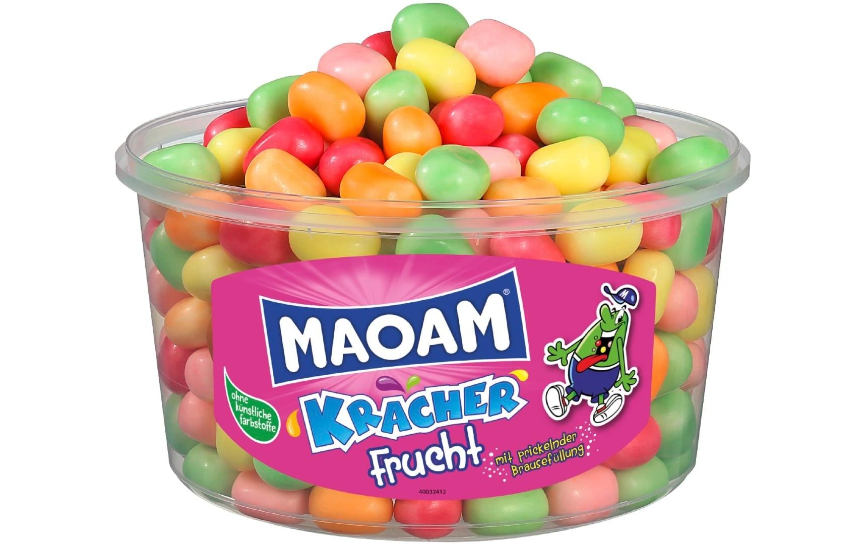 Maoam Frucht Kracher Gummibonbons & Fruchtgummi – 1,2 kg