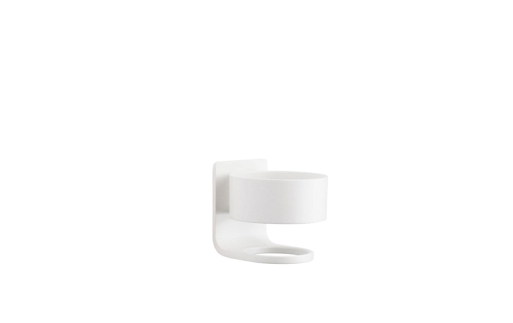 Zone Denmark Seifenhalter (Wand) Ume – 10 cm, Aluminium, Wandmontiert, Weiss