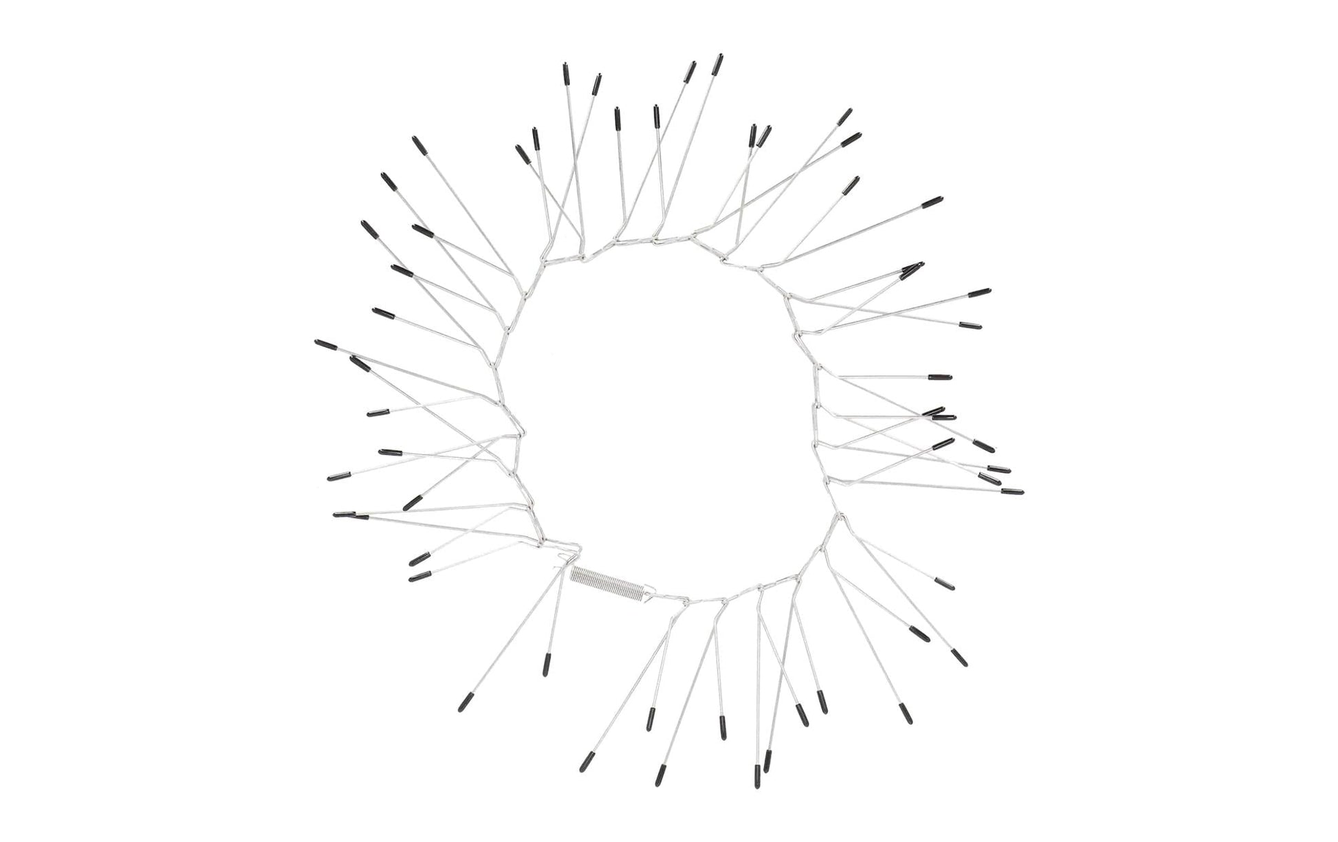 Esschert Design Katzenabwehrgürtel – 86 × 2,8 × 14,8 cm – Silber – Edelstahl 304/PVC – Für Bäume