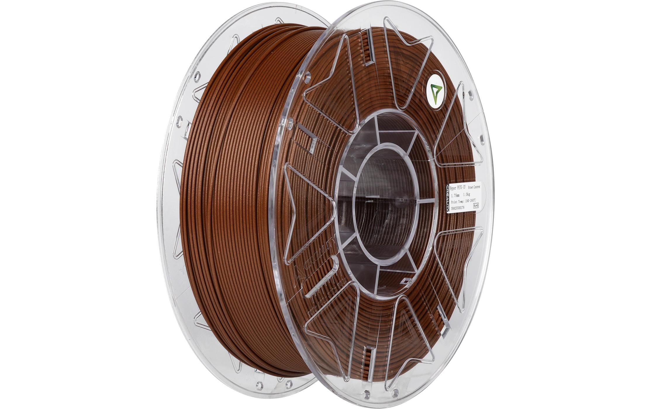 Creality 3D 3D-Drucker-Filament Hyper PETG 1,75 mm Karamellbraun, 1 kg