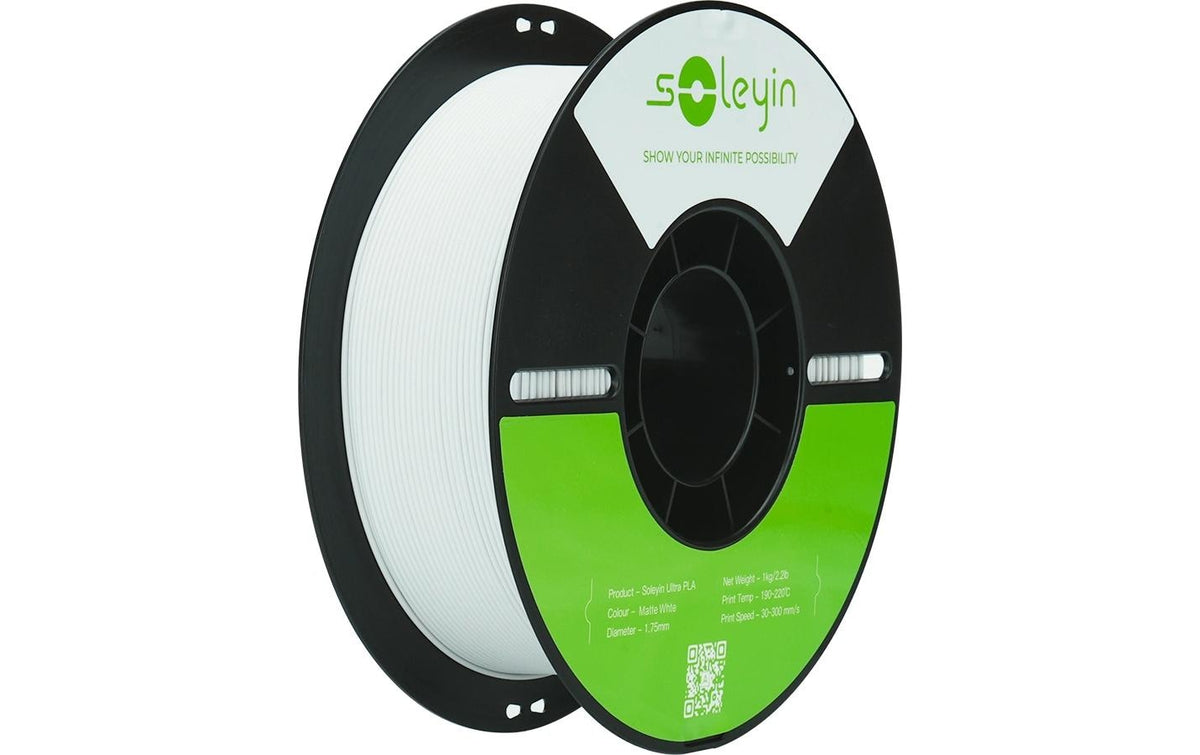 Creality 3D 3D-Drucker-Filament Soleyin Ultra PETG 1,75 mm Weiss, matt, 1 kg
