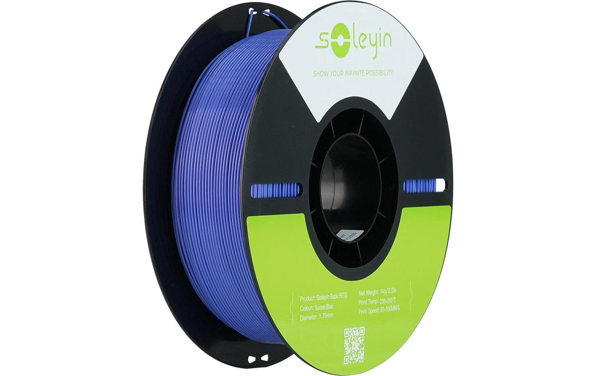 Creality 3D 3D-Drucker-Filament Soleyin PETG 1,75 mm Blau, 1 kg