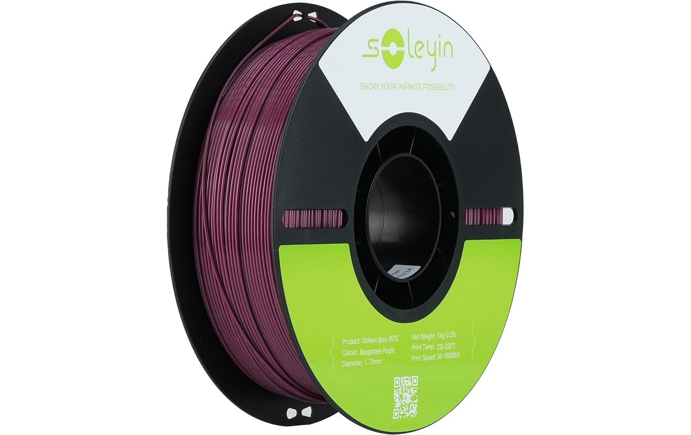 Creality 3D 3D-Drucker-Filament Soleyin PETG 1,75 mm Braun, 1 kg
