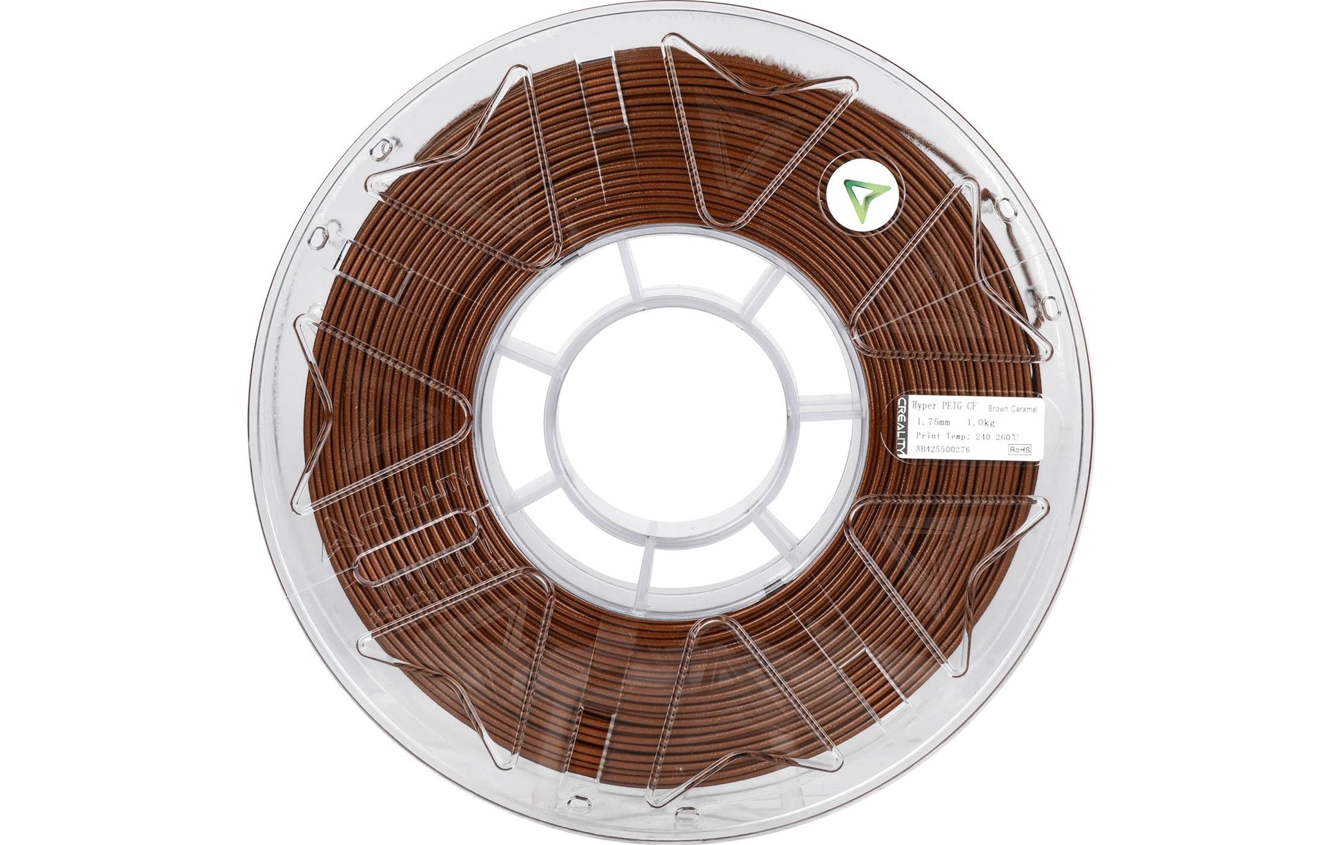 Creality 3D 3D-Drucker-Filament Hyper PETG 1,75 mm Karamellbraun, 1 kg