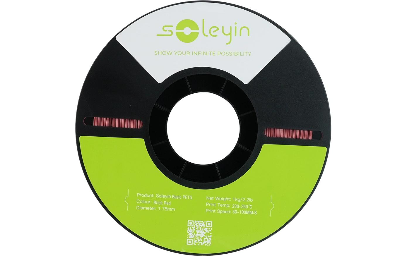 Creality 3D 3D-Drucker-Filament Hyper PETG 1,75 mm Rot, 1 kg