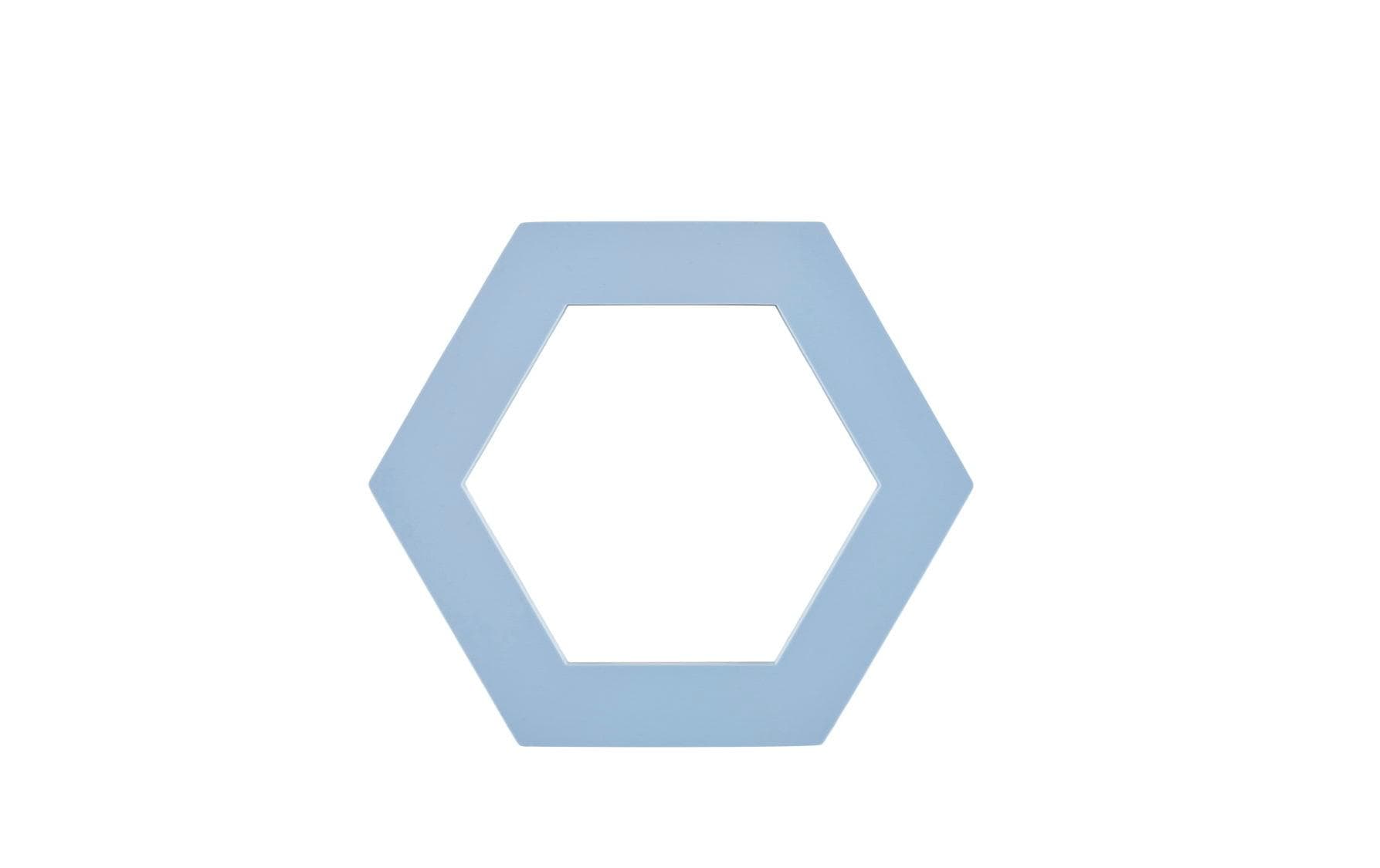 Zone Denmark – Topfuntersetzer, 14 × 16 × 0,9 cm, Silikon, Blau, für Pfannen und Töpfe