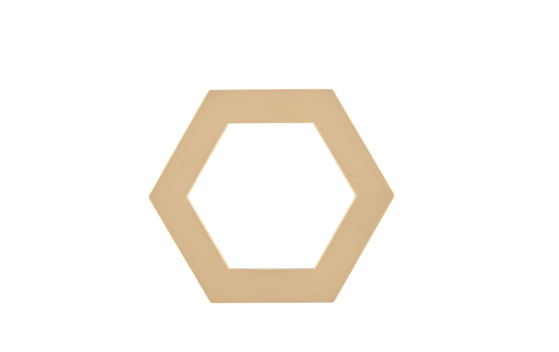 Zone Denmark Bold – Topfuntersetzer 14 × 16 × 0,9 cm, Silikon, Beige
