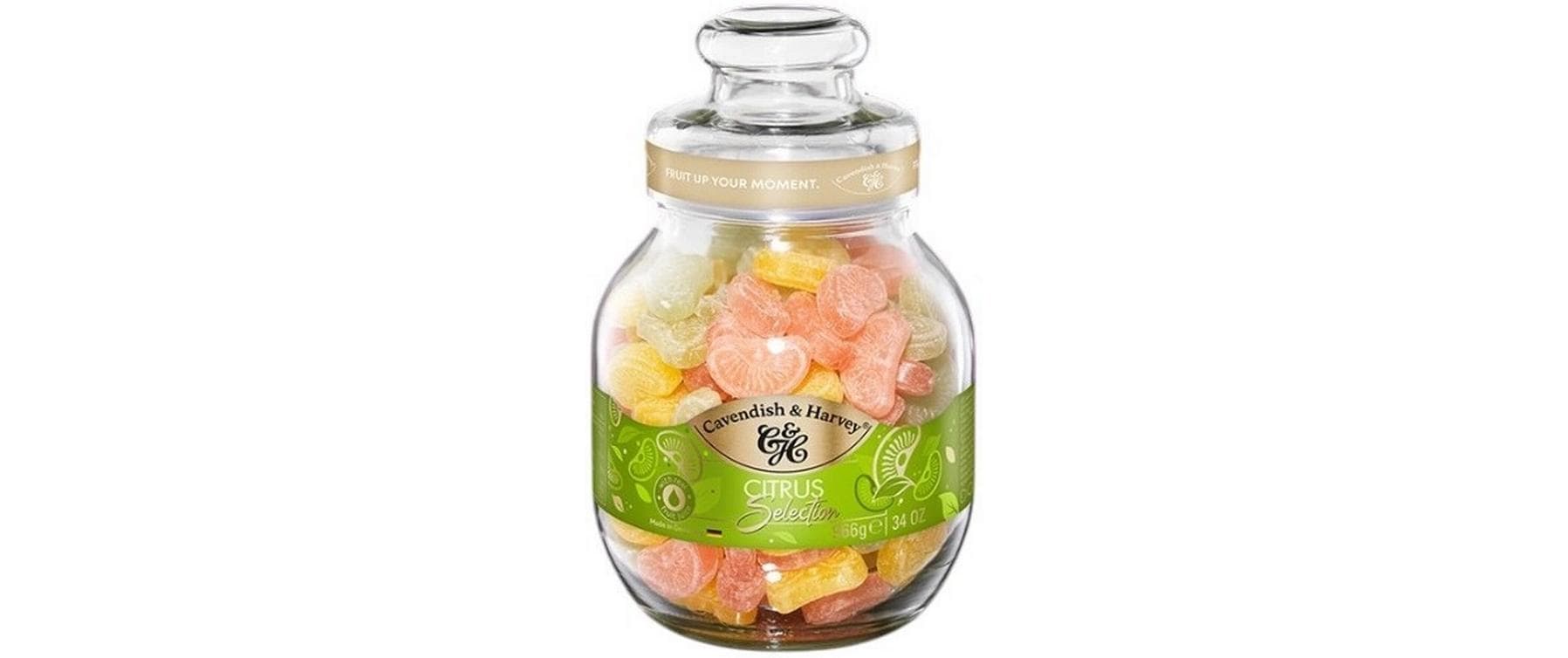 Cavendish & Harvey Citrus Selection Lutschbonbons – Zitrus, glutenfrei – 966 g