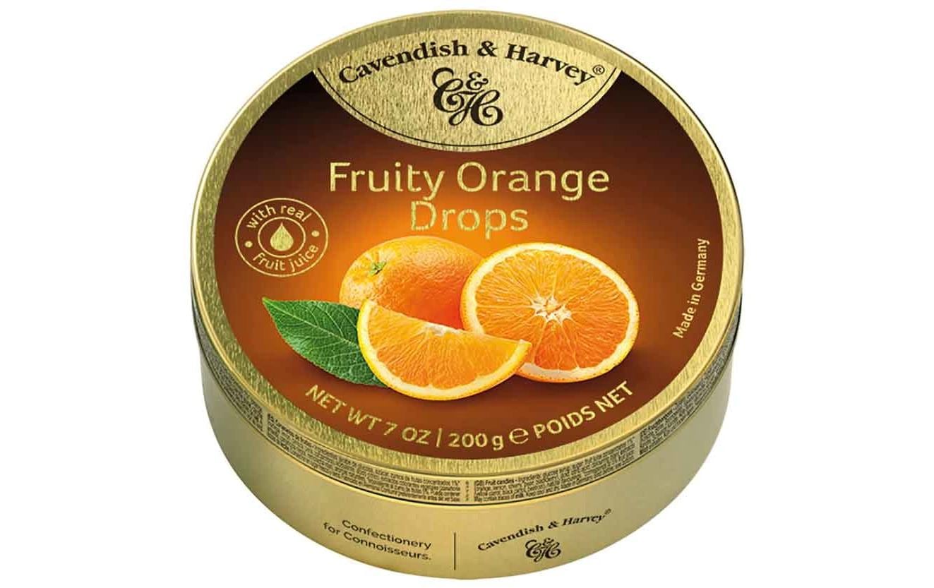 Cavendish & Harvey Orangen-Lutschbonbons – 200 g