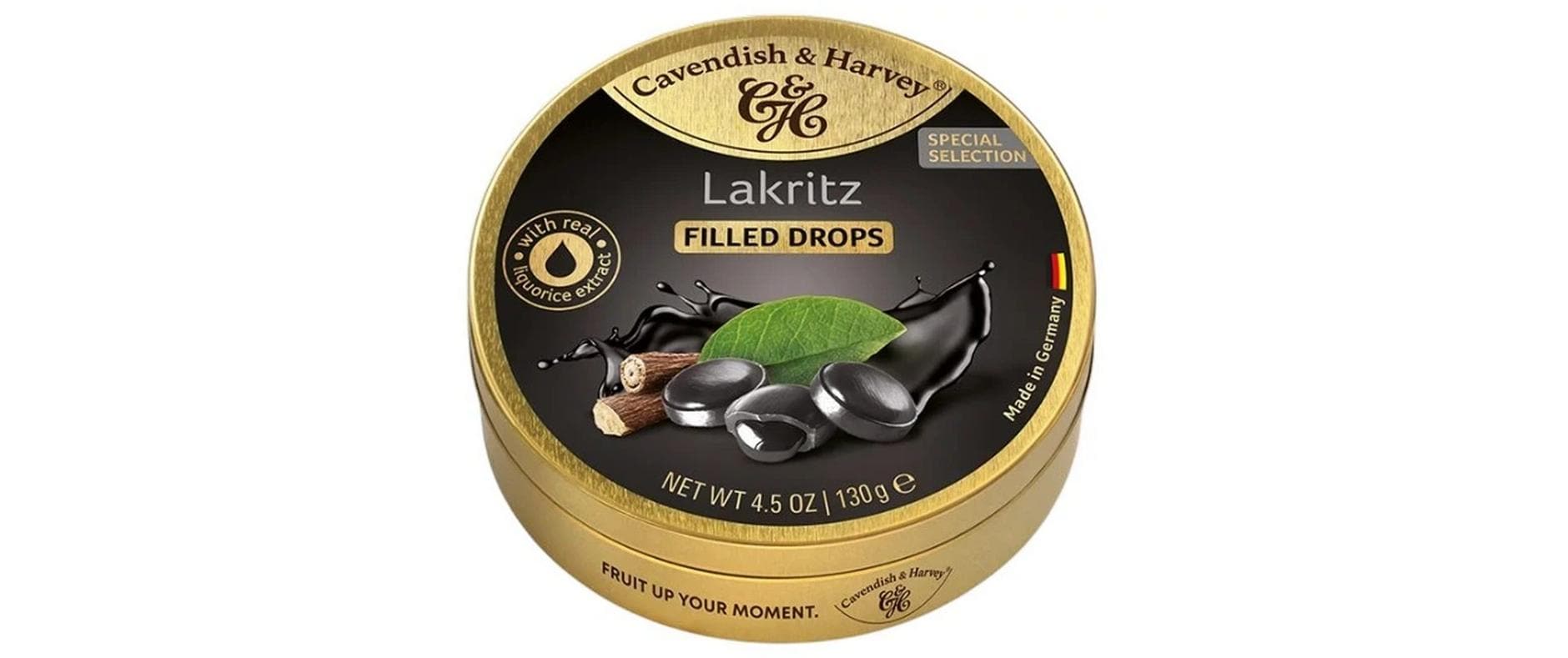 Cavendish & Harvey Lutschbonbons – Gefüllte Lakritz – 1,56 kg