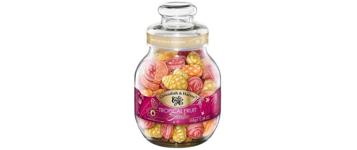 Cavendish & Harvey Tropical Selection Lutschbonbons – Tropische Früchte – 966 g