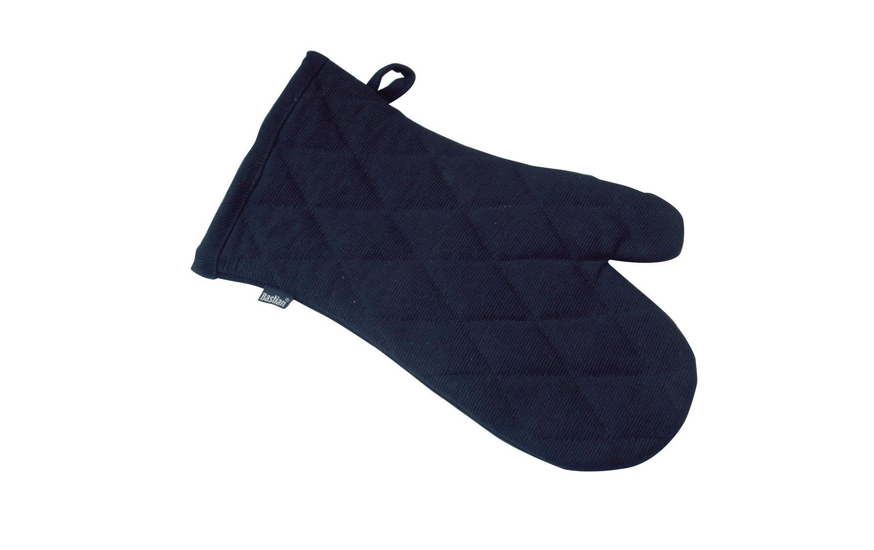 Södahl Ofenhandschuh 33 × 18 cm, Baumwolle, Schwarz