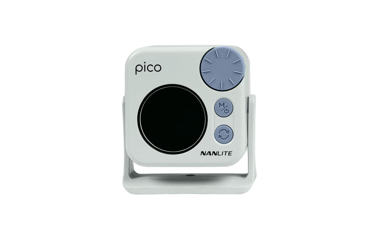 Nanlite Pico Light Streaming-Licht – 4222 Lux, 6500 K – dimmbar – Blau/Weiss