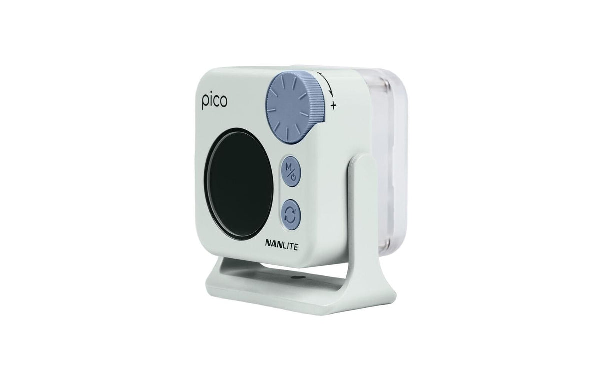 Nanlite Pico Light Streaming-Licht – 4222 Lux, 6500 K – dimmbar – Blau/Weiss
