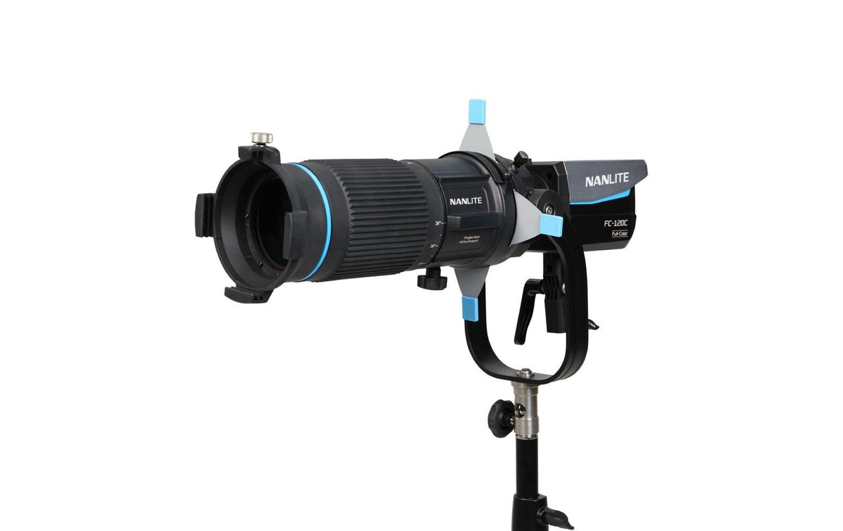 Nanlite Projektionsvorsatz rund – 18–36° – für FM-Mount – Schwarz