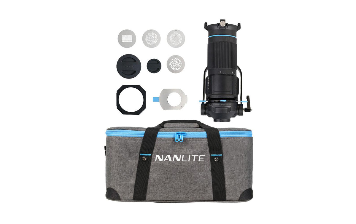 Nanlite Projektionsvorsatz rund – 18–36° – für FM-Mount – Schwarz