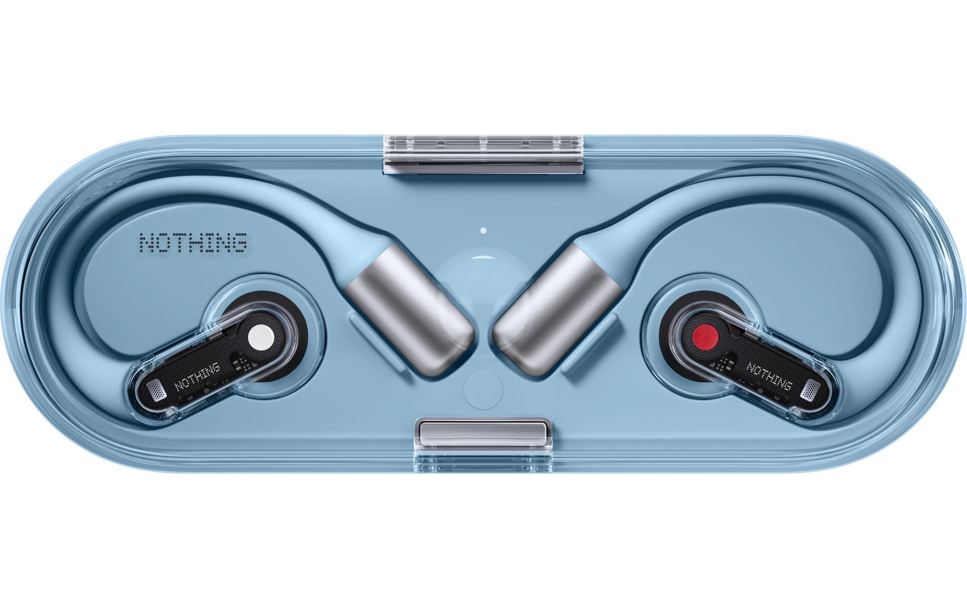 Nothing Ear (open) Ohrbügel True Wireless – BT, mit Ladecase, Blau, BT 5.3
