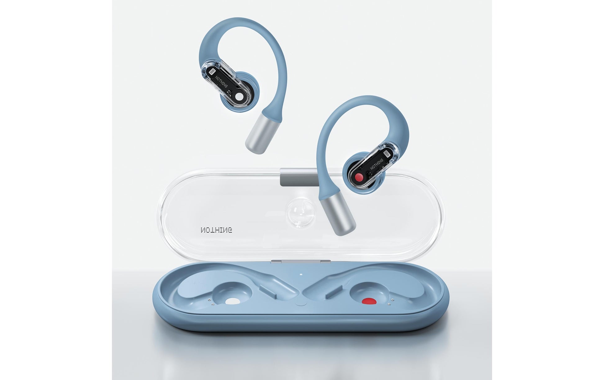 Nothing Ear (open) Ohrbügel True Wireless – BT, mit Ladecase, Blau, BT 5.3