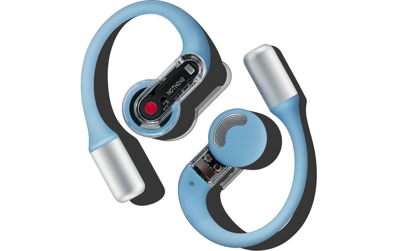 Nothing Ear (open) Ohrbügel True Wireless – BT, mit Ladecase, Blau, BT 5.3